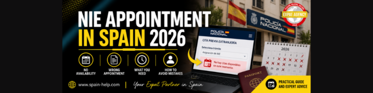 Why Getting a NIE Appointment in Spain Is So Difficult in 2026